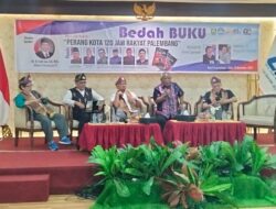 Bedah Buku “Perang Kota 120 jam” Warnai Langkah Awal KCFI Sumsel Pasca Pelantikan.