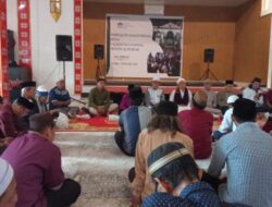 Kontroversi Pembangunan RS di Benteng Kuto Besak, Ratusan Warga Palembang Gelar Dzikir Ratib Saman.